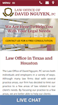 Mobile Screenshot of dntxlegal.com